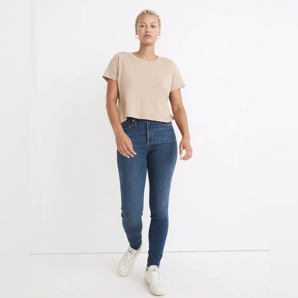 Madewell Curvy High-Rise Skinny Jeans in Coronet Wash (nwot)
